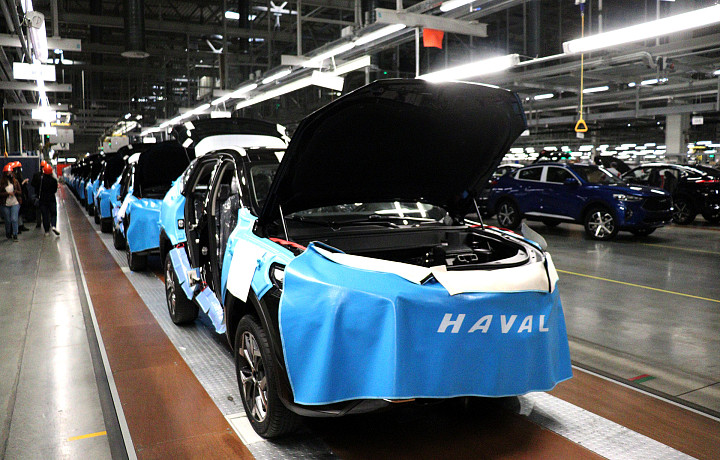 Тульский Haval стал вторым автозаводом в России по объёму производства