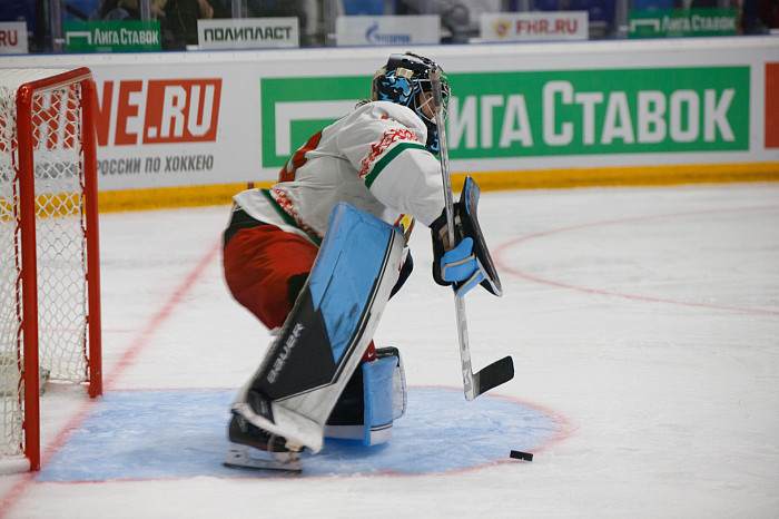 Фоторепортаж: как прошел матч между национальными сборными России и Беларуси