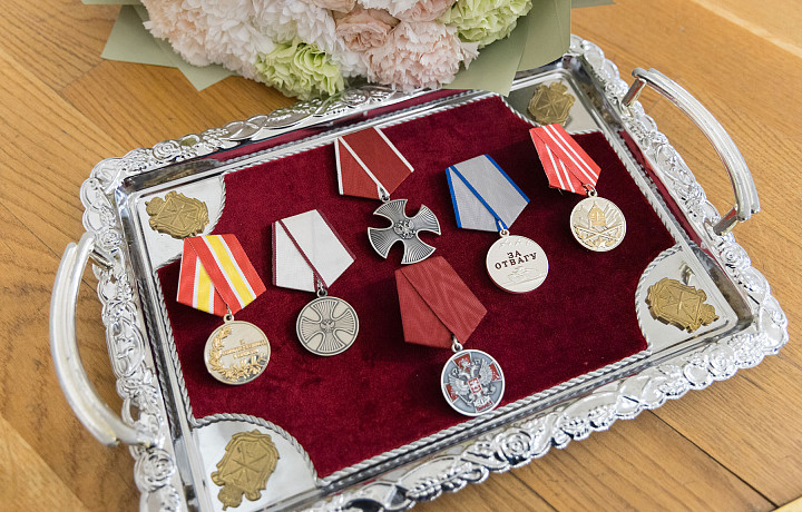 Тульские семьи погибших героев СВО получили награды