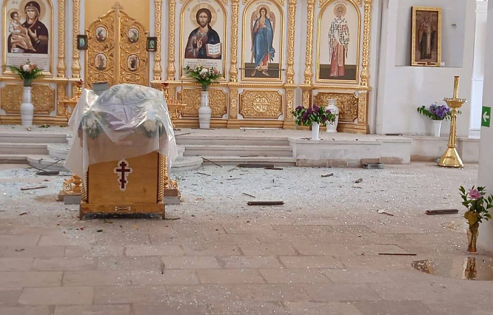 Никольский собор в Епифани, пострадавший после атаки БПЛА, будут восстанавливать за счет благотворителей