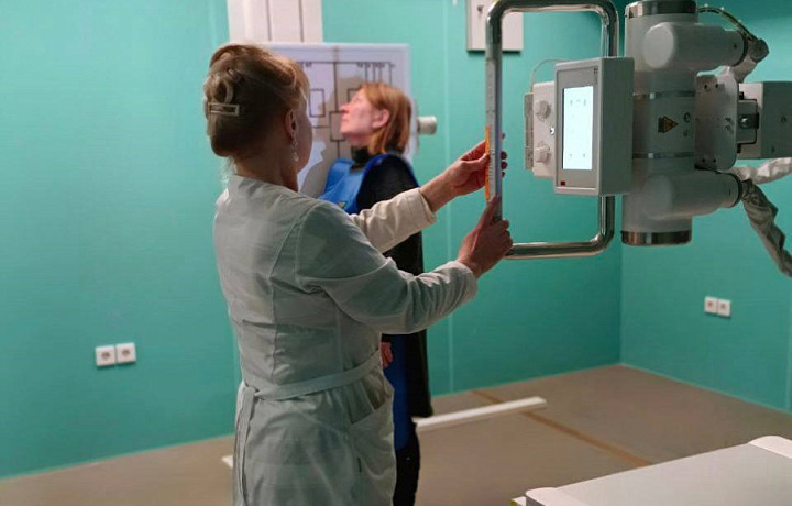 В поликлинике в Каменском районе появился новый цифровой рентген-аппарат