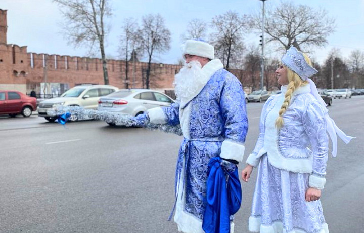 На улицах Тулы появился «Новогодний патруль»