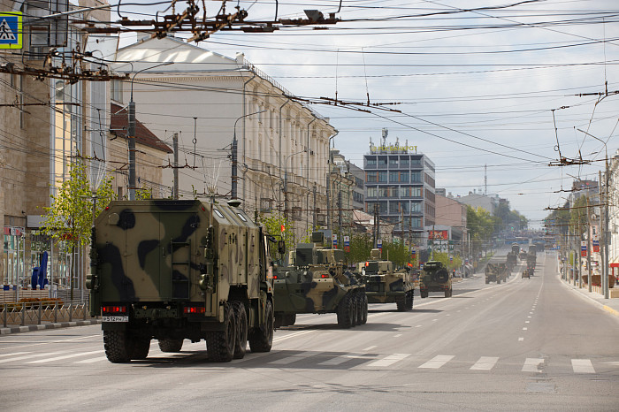 В Туле состоялся военный парад в честь Победы в Великой Отечественной войне