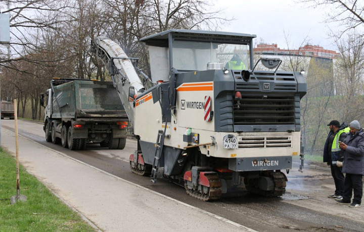 В Туле стартовал ремонт на улице Новомосковской