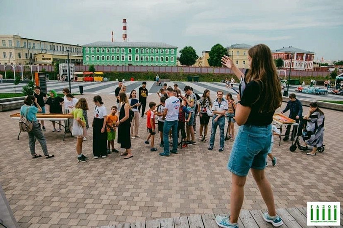 Посетители «Газона» стали участниками турнира по джакколо