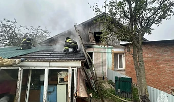 В Щекинском районе при пожаре в частном доме погиб мужчина