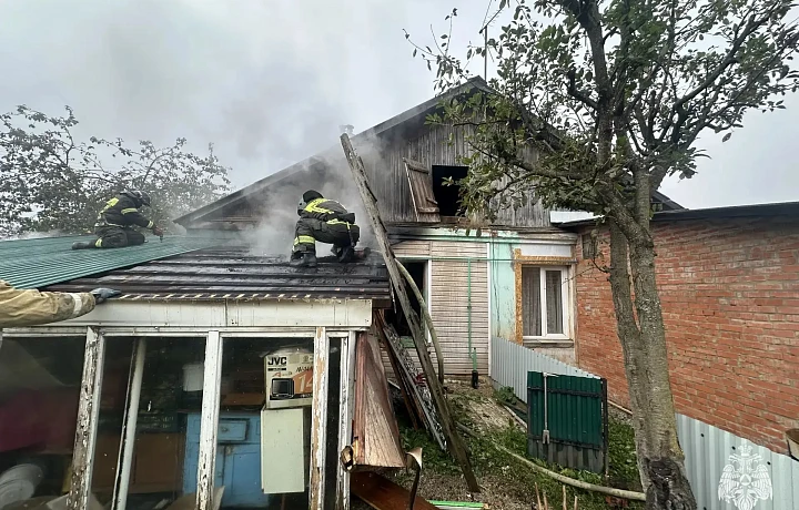 В Щекинском районе при пожаре в частном доме погиб мужчина