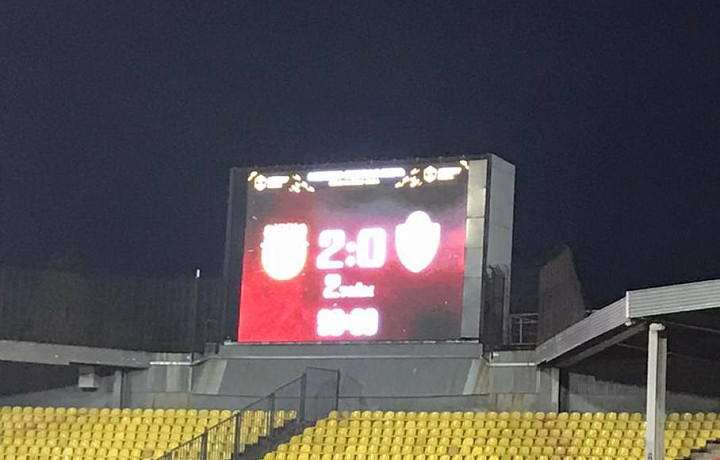 Тульский "Арсенал" выиграл у "Енисея" со счетом 2:0