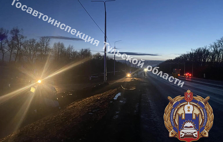 Два человека пострадали в ДТП на трассе М-2 в Чернском районе