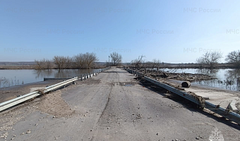 В Тульской области освободились от воды еще два низководных моста