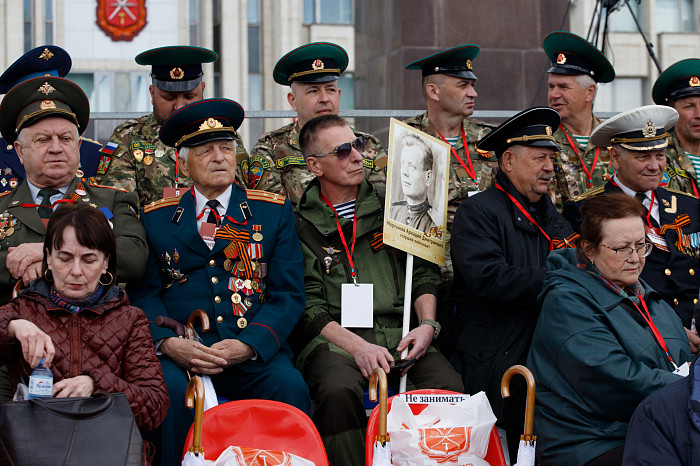 В Туле состоялся военный парад в честь Победы в Великой Отечественной войне