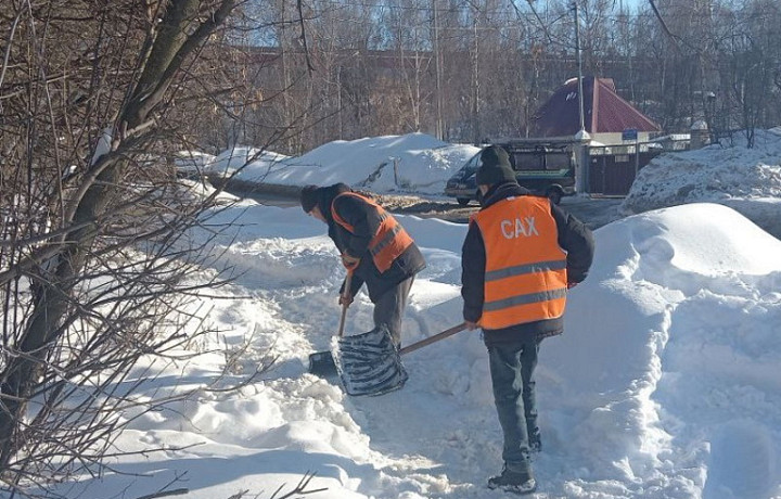 С улиц Тулы вывезли около 10,5 тысяч кубометров снега за минувшие сутки
