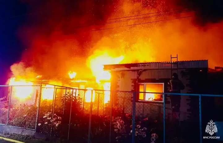 При пожаре в селе Богородицкого района погибла 87-летняя женщина