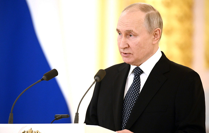 Путин заявил, что удары по военным объектам Украины продолжатся