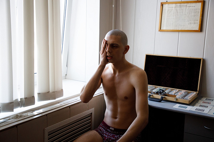 Первая группа тульских солдат-срочников отправилась к месту службы