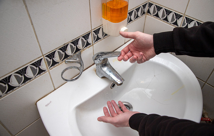 15 ноября несколько домов на улице Вяземской в Туле остались без холодной воды