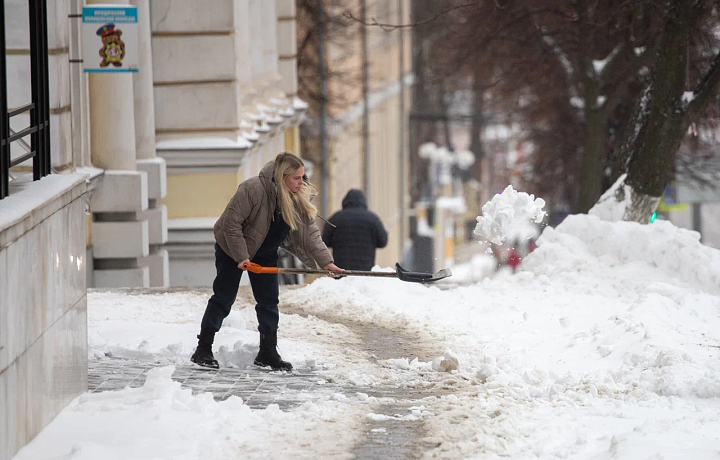 В администрации Тулы рассказали, кто отвечает за зимнюю уборку