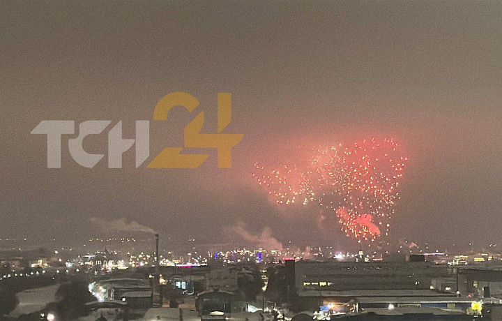 Праздничный салют в честь Дня защитника Отечества прогремел в Туле