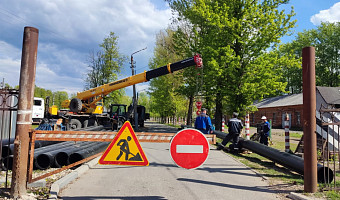 Парковку у Комсомольского парка в Туле временно закрыли