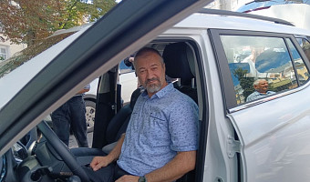 Ветеран СВО из Тульской области получил автомобиль от фонда «Защитники Отечества»