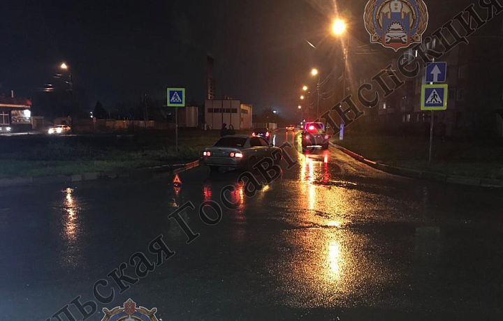 Жительница Новомосковска попала в больницу после ДТП на пешеходном переходе
