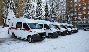 Тульской службе скорой медицинской помощи передали новые автомобили
