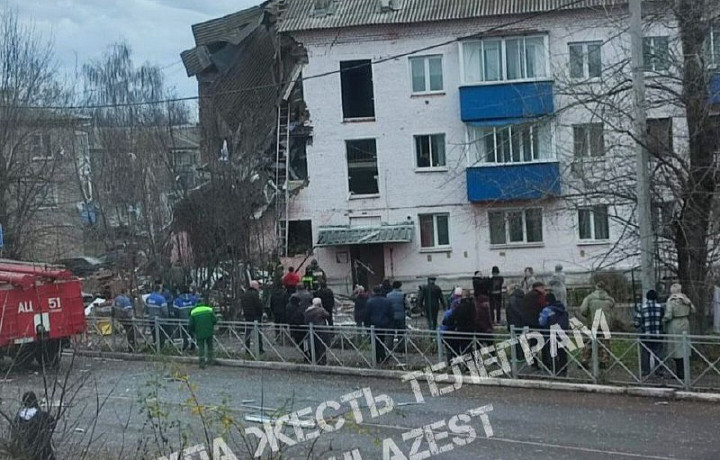 В посёлке Куркино Тульской области обрушился многоквартирный дом