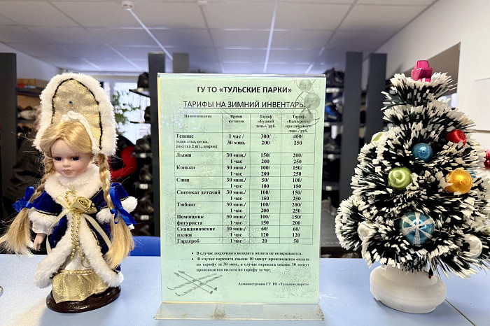 Туляки встают на лыжи: в этом сезоне спрос на прокат вырос втрое