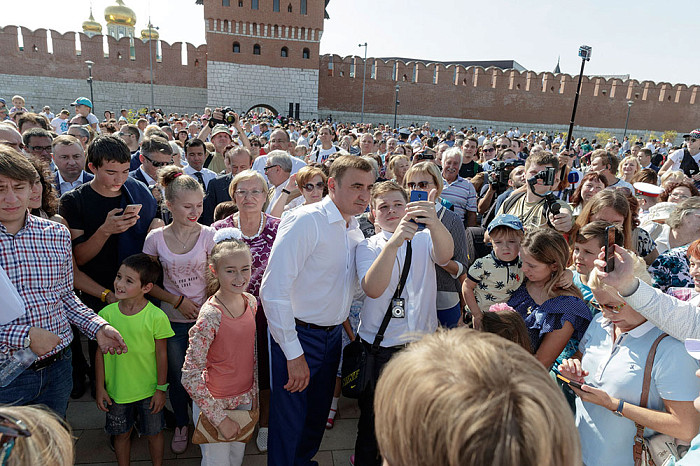 В Туле 8 лет назад была открыта Казанская набережная: как это было В Туле 8 лет назад была открыта Казанская набережная: как это было