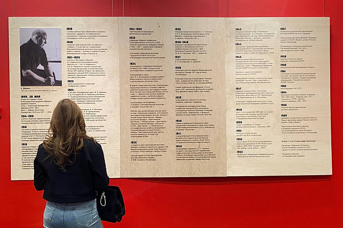 Образы, преисполненные невесомостью: в тульском Фонде искусств открылась выставка работ Александра Дейнеки