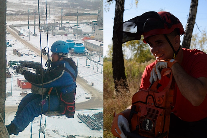 «Человек не боится высоты, человек боится упасть»: как работает промышленный альпинист?