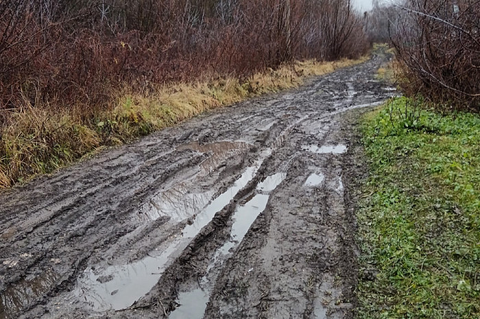 «Все старое и ненужное засыпается в колеи»: жители поселка Казановка под Кимовском утонули в грязи, но власти говорят, что денег нет «Все старое и ненужное засыпается в колеи»: жители поселка Казановка под Кимовском утонули в грязи, но власти говорят, что денег нет