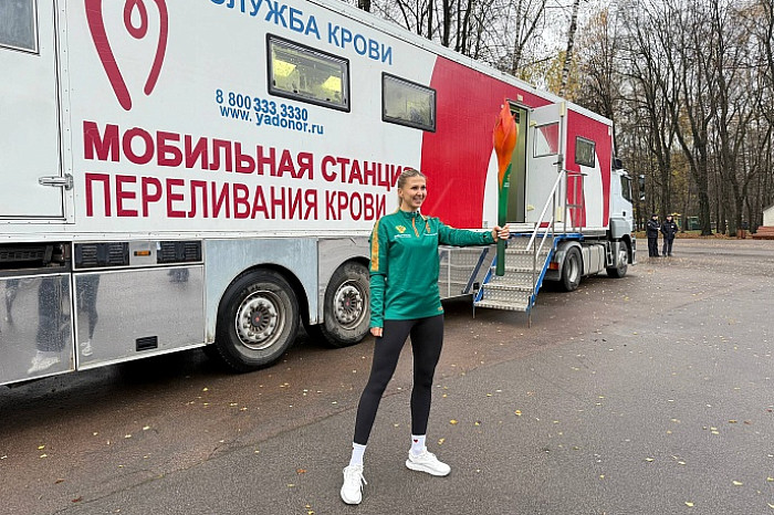 Эстафета факела «Огонь жизни» в поддержку донорства костного мозга прошла в Туле Эстафета факела «Огонь жизни» в поддержку донорства костного мозга прошла в Туле