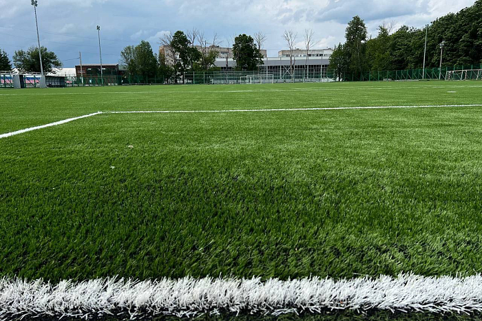 В Тульской области продолжается капитальный ремонт стадионов