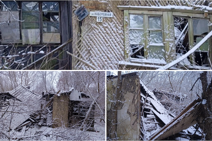 Жителей дома-фантома не переселяют из поселка-призрака под Богородицком: жилье было ветхим в 2002-м и не является аварийным сейчас, но фактически уже не существует