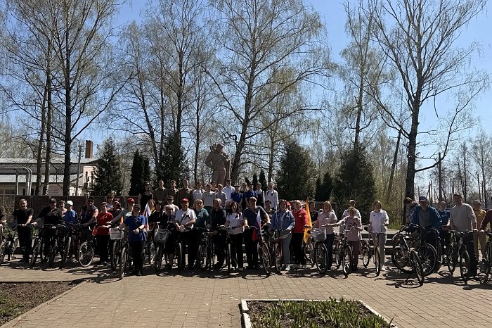 Велопробег в честь Дня Победы прошел в Тульской области