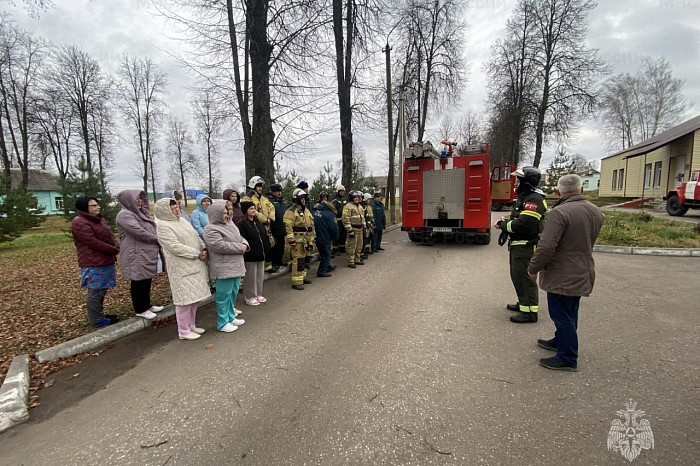 Суворовскую районную больницу эвакуировали из-за условного пожара