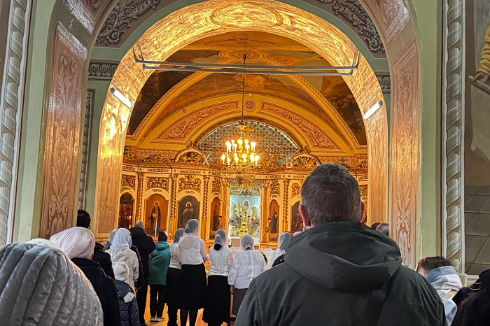 В тульских храмах начали освящать пасхальные куличи