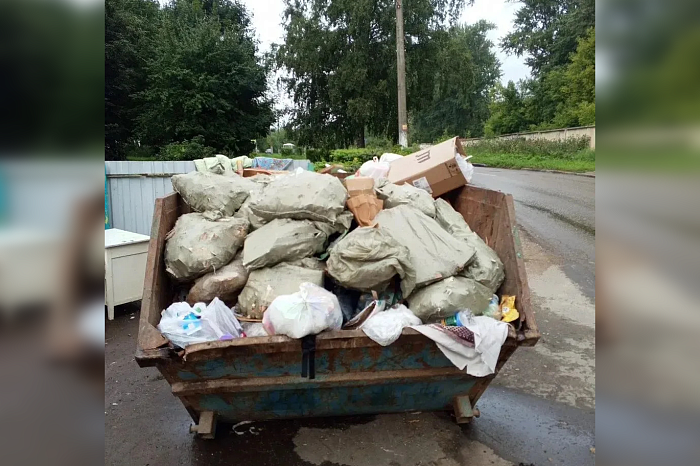 Почему мусорки в Новомосковске переполнены: объяснили в администрации