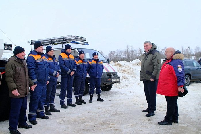 Илья Беспалов проверил готовность Тулы к половодью
