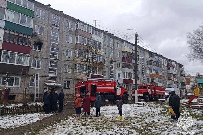 В Ясногорском районе при пожаре пострадала 96-летняя женщина