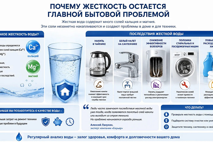Вода под контролем: как состав воды влияет на жизнь и каким образом его можно проверить