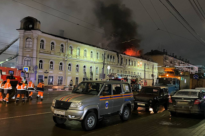 Пока лишь взят под охрану: сгоревший военный госпиталь в Туле все еще принадлежит Минобороны Пока лишь взят под охрану: сгоревший военный госпиталь в Туле все еще принадлежит Минобороны