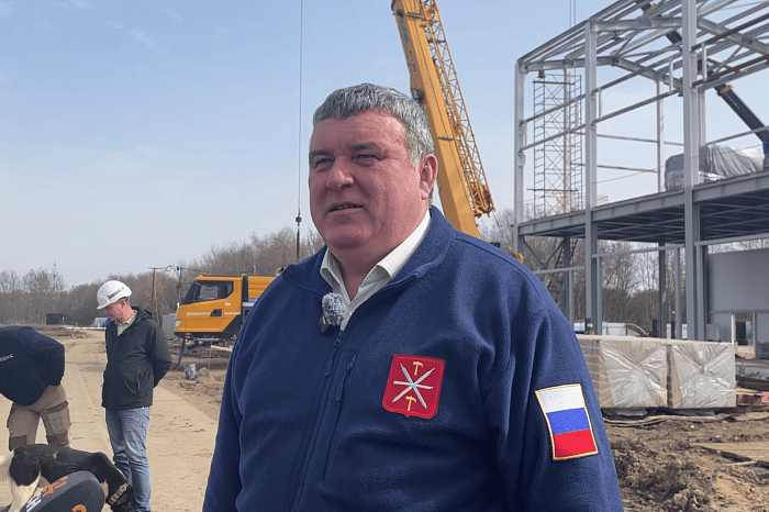 Илья Беспалов проинспектировал ход работ по модернизации очистных в тульском Заречье Илья Беспалов проинспектировал ход работ по модернизации очистных в тульском Заречье