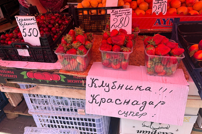 Клубника, черешня, голубика и малина за 4000 рублей/кг: сколько стоят ягоды на рынках Тулы