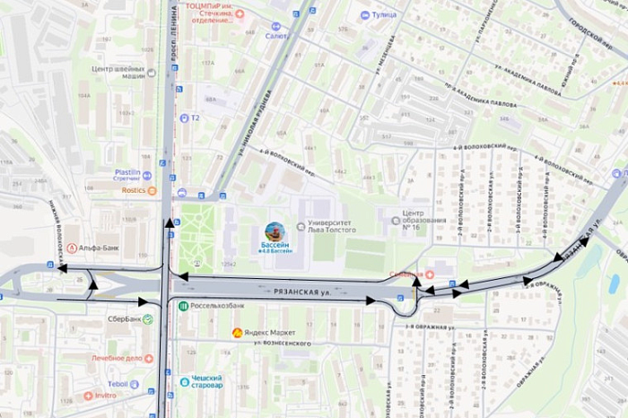 В ночь с 11 на 12 июля в Туле запретят проезд под Орловском путепроводом