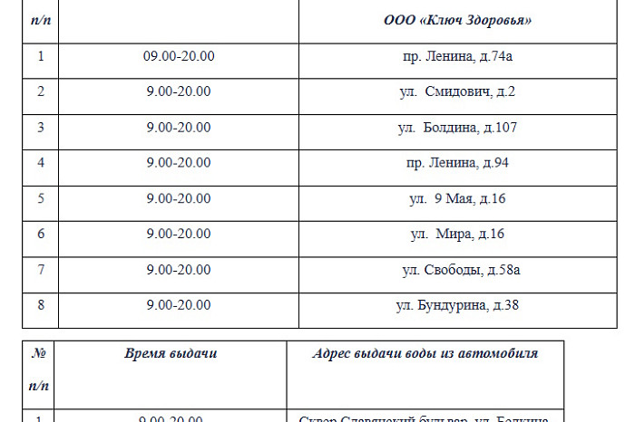 28 мая в Туле организуют бесплатную раздачу воды из-за масшатбных отключений