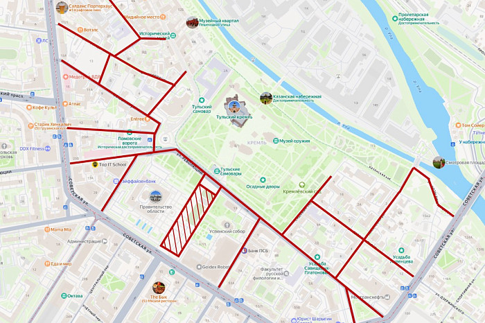 В Туле запретят парковку и движение авто в центре города до 29 июня В Туле запретят парковку и движение авто в центре города до 29 июня