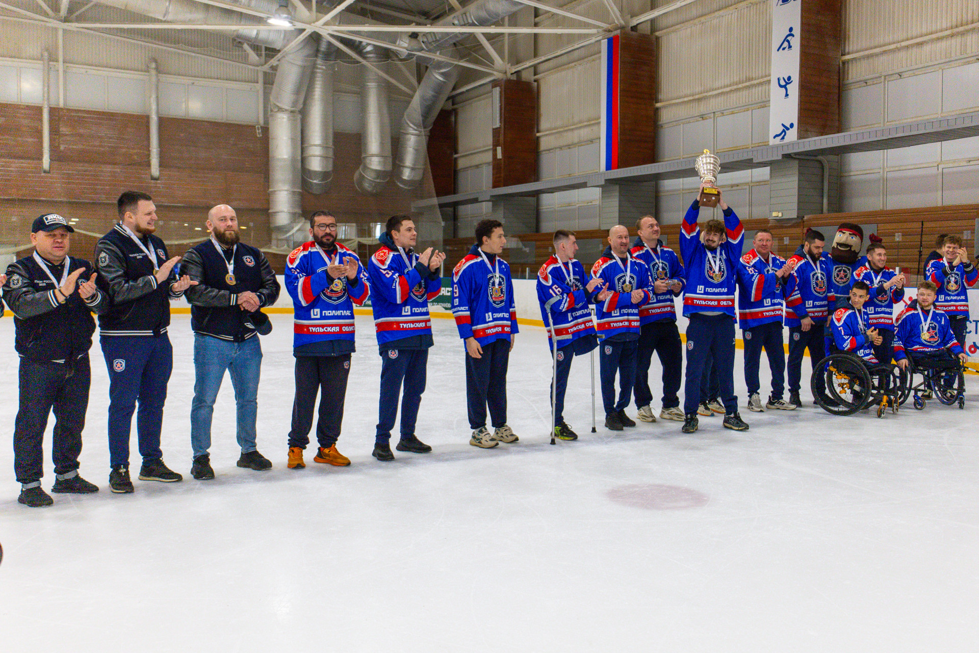 Фото: Следж-хоккейный клуб «Академия Михайлова»