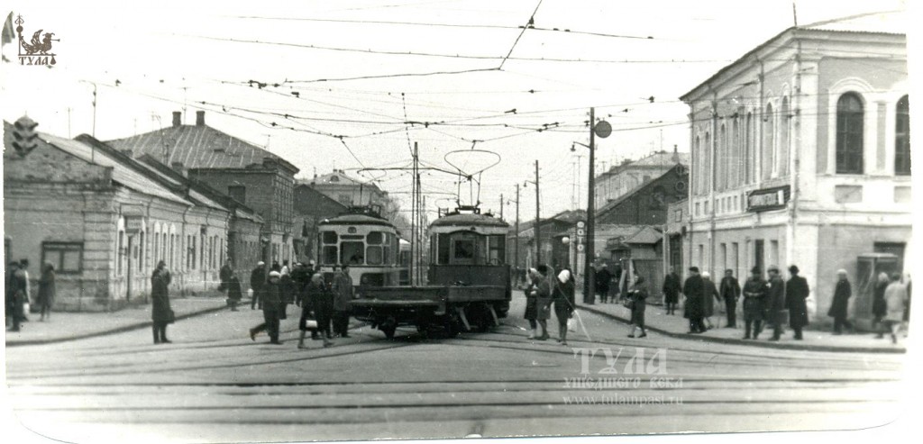 Тула ушедшего века. 1964 год. Вид на Красноармейскую с ул. Советской